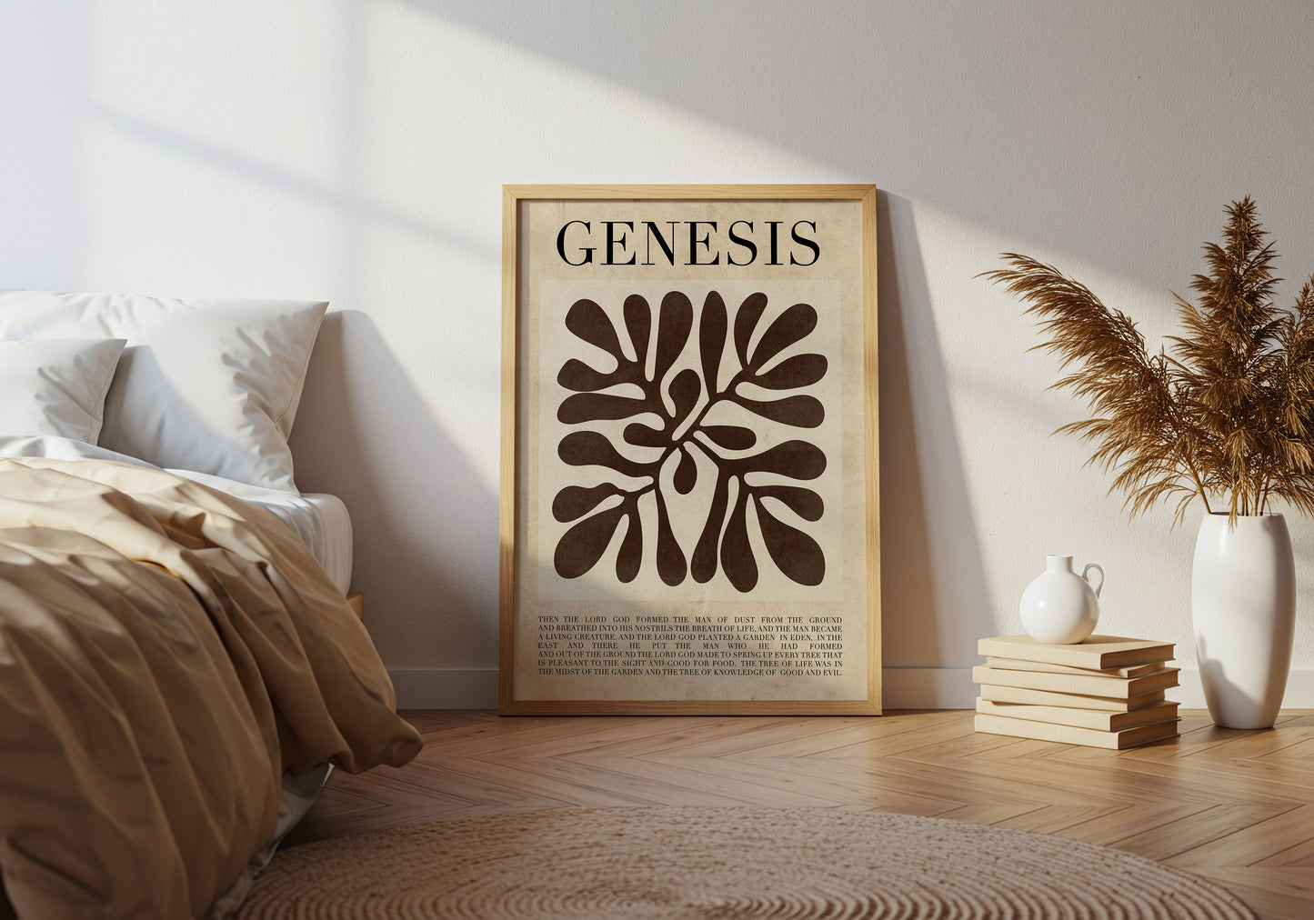 Genesis Christian Wall Art Print